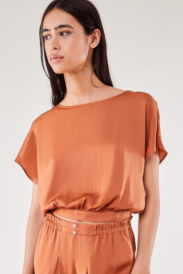 ETAM - חולצת פיג'מה RUSTICA כתום - MASHBIR//365