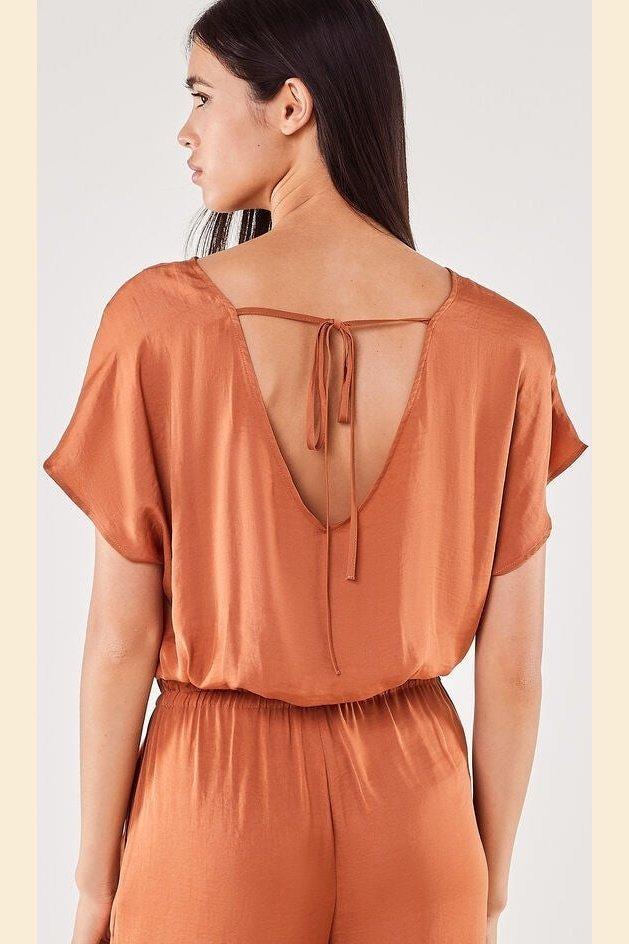 ETAM - חולצת פיג'מה RUSTICA כתום - MASHBIR//365