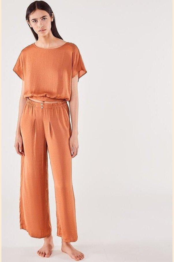 ETAM - חולצת פיג'מה RUSTICA כתום - MASHBIR//365