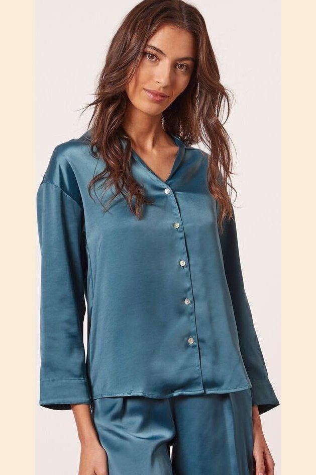 ETAM - חולצת פיג'מה סאטן ERINE - MASHBIR//365