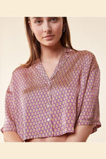 ETAM - חולצת פיג'מה סאטן JENNIE - MASHBIR//365