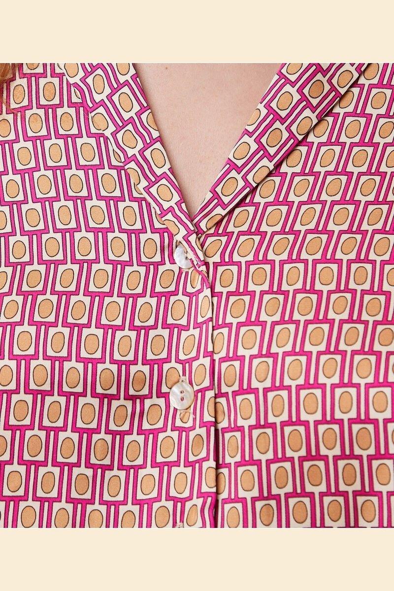 ETAM - חולצת פיג'מה סאטן JENNIE - MASHBIR//365