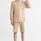TIMBERLAND - חולצת פשתן SLIM-FIT בצבע בז' - MASHBIR//365 - 4