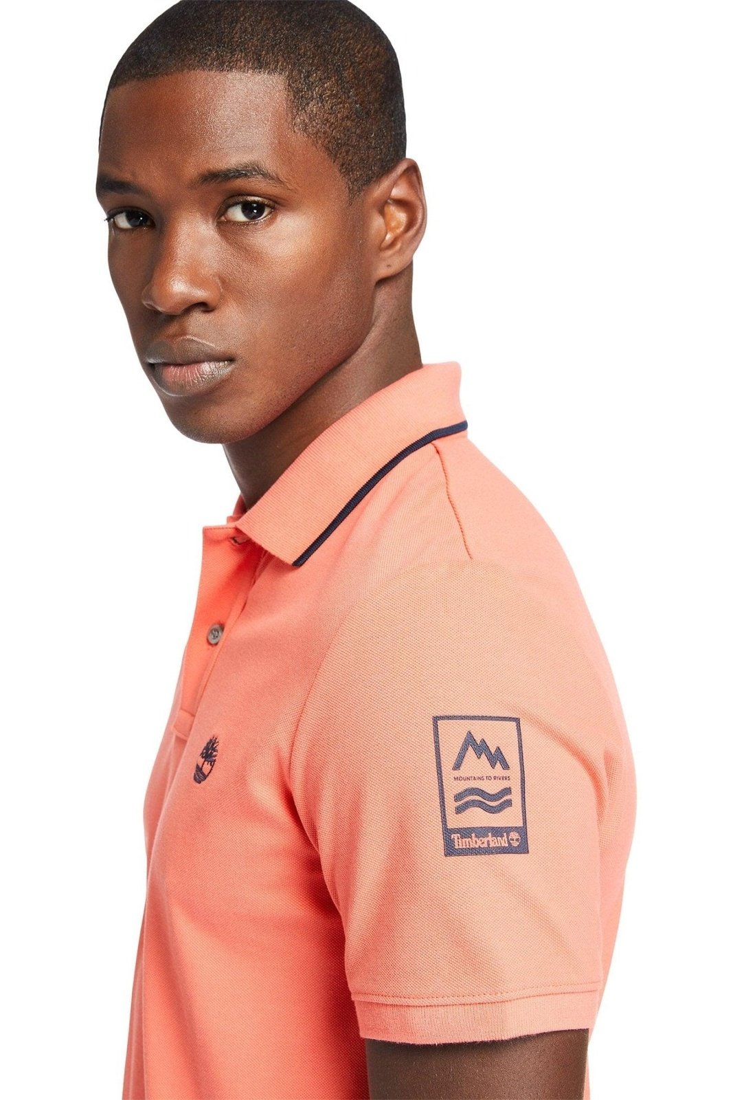 TIMBERLAND - חולצת פולו אדום - MASHBIR//365