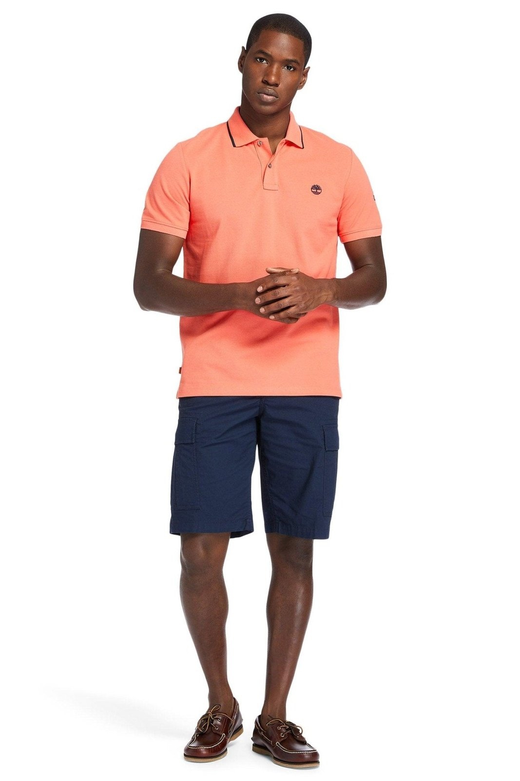 TIMBERLAND - חולצת פולו אדום - MASHBIR//365