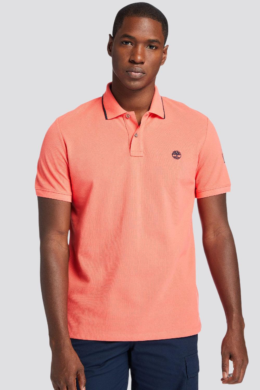 TIMBERLAND - חולצת פולו אדום - MASHBIR//365