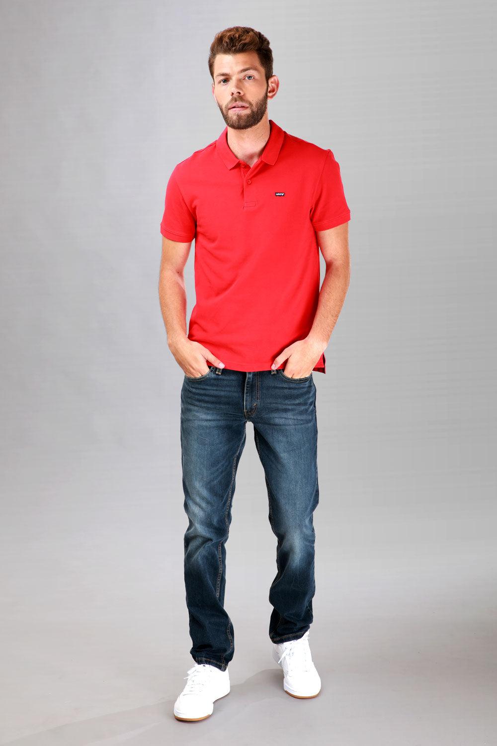 LEVI'S - חולצת פולו אדומה - MASHBIR//365