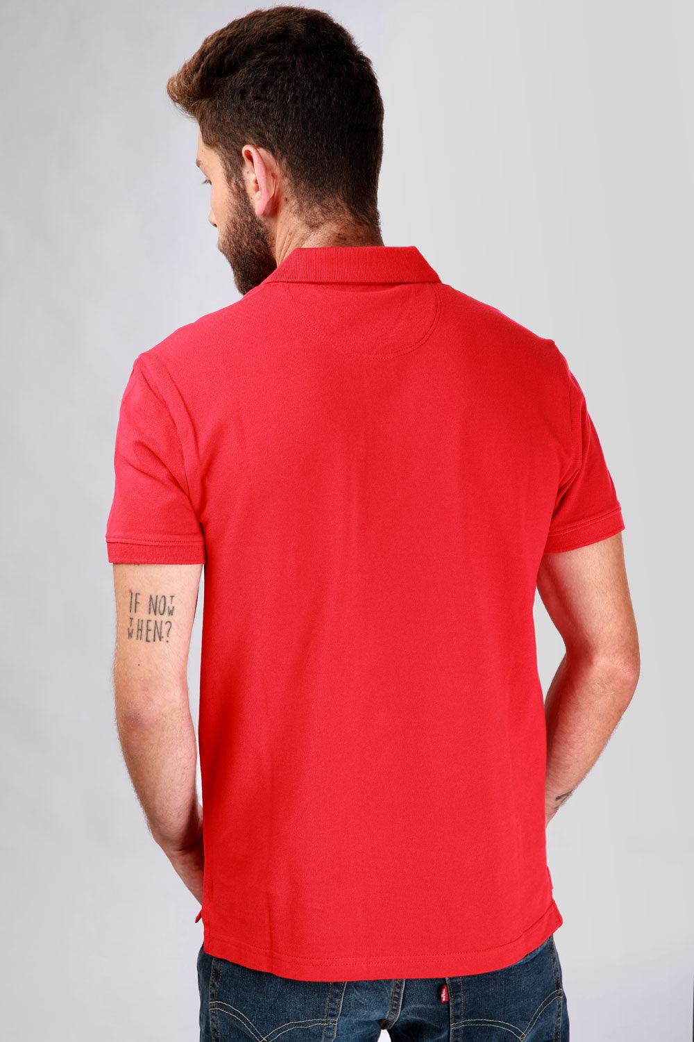 LEVI'S - חולצת פולו אדומה - MASHBIR//365