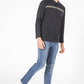 SCORCHER - חולצת פולו ארוכה בצבע שחור - MASHBIR//365 - 3