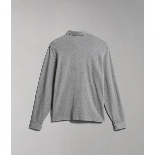 NAPAPIJRI - חולצת פולו AYAS 1 בצבע אפור - MASHBIR//365
