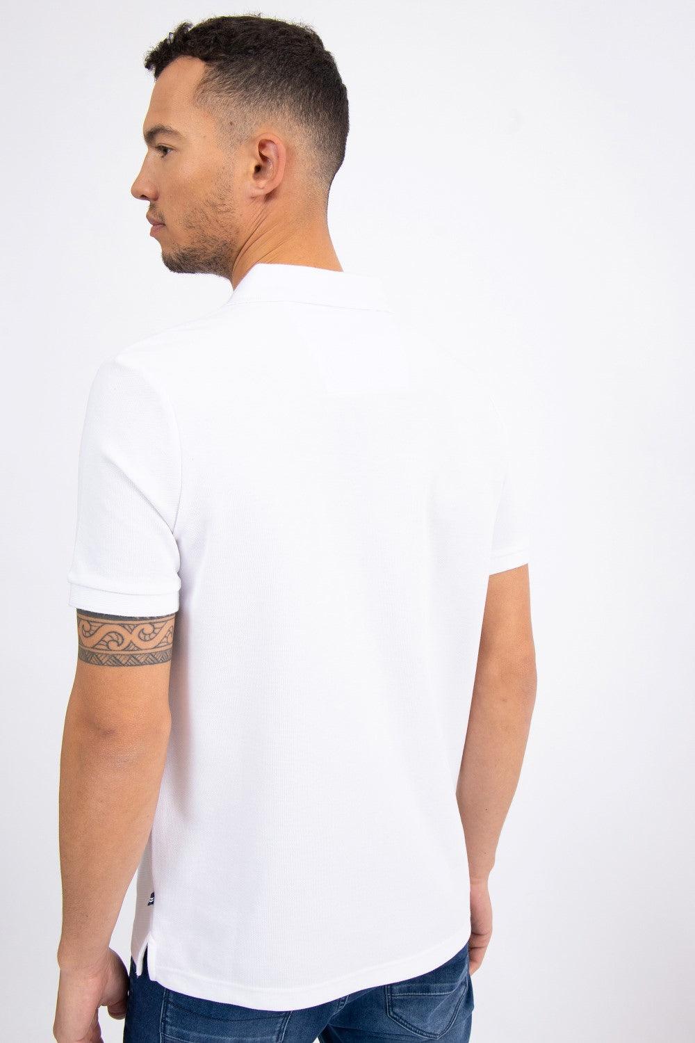 NAUTICA - חולצת פולו צבע לבן - MASHBIR//365