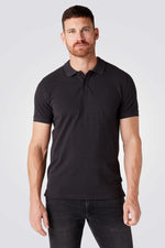 WRANGLER - חולצת פולו צבע שחור - MASHBIR//365