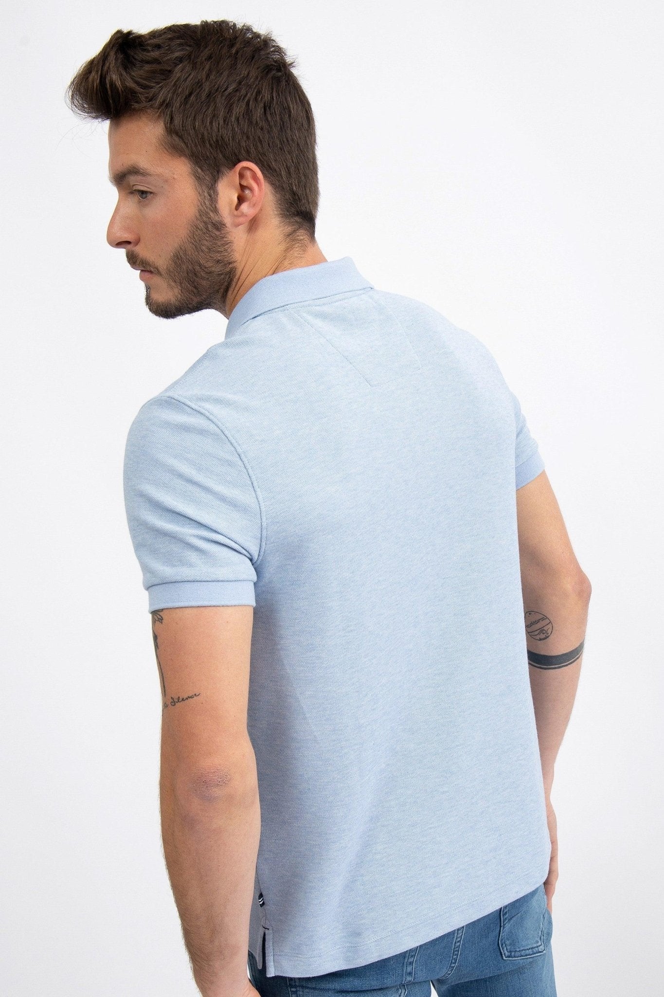 NAUTICA - חולצת פולו צבע תכלת - MASHBIR//365