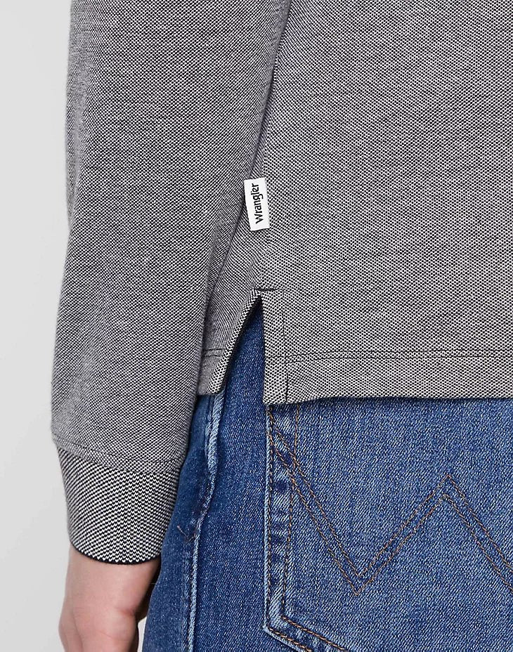 WRANGLER - חולצת פולו בצבע אפור - MASHBIR//365