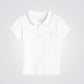 OBAIBI - חולצת פולו בצבע לבן לתינוקות - MASHBIR//365