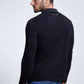 EMPORIO VALENTINI - חולצת פולו בצבע שחור עם לוגו - MASHBIR//365 - 2