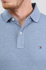 Tommy Hilfiger - חולצת פולו בצבע תכלת - MASHBIR//365