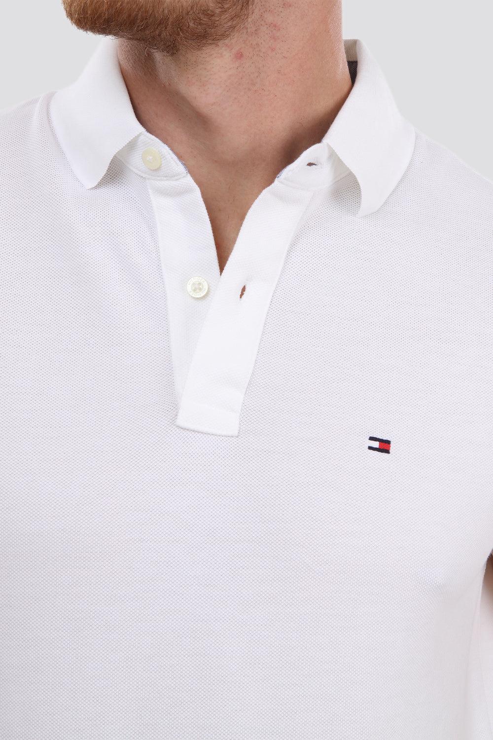 Tommy Hilfiger - חולצת פולו לבנה - MASHBIR//365