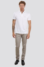 Tommy Hilfiger - חולצת פולו לבנה - MASHBIR//365