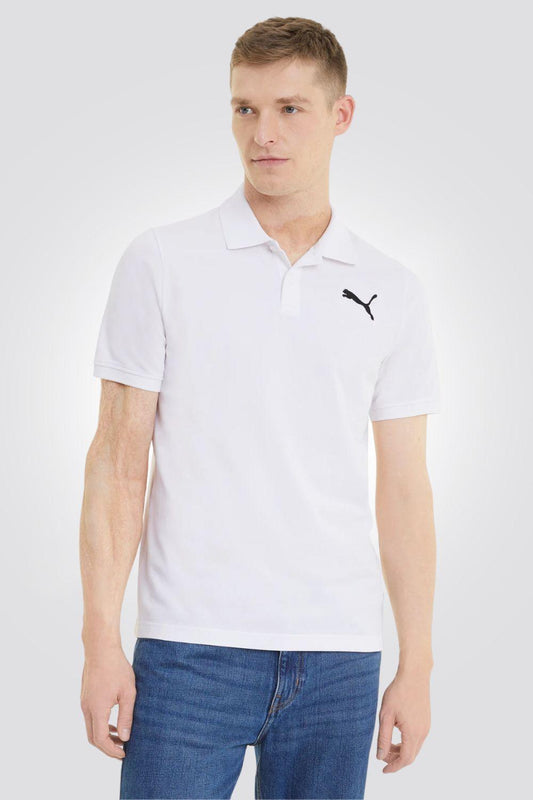 PUMA - חולצת פולו לגבר בצבע לבן - MASHBIR//365