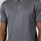 DELTA - חולצת פולו לגברים בצבע אפור - MASHBIR//365 - 5