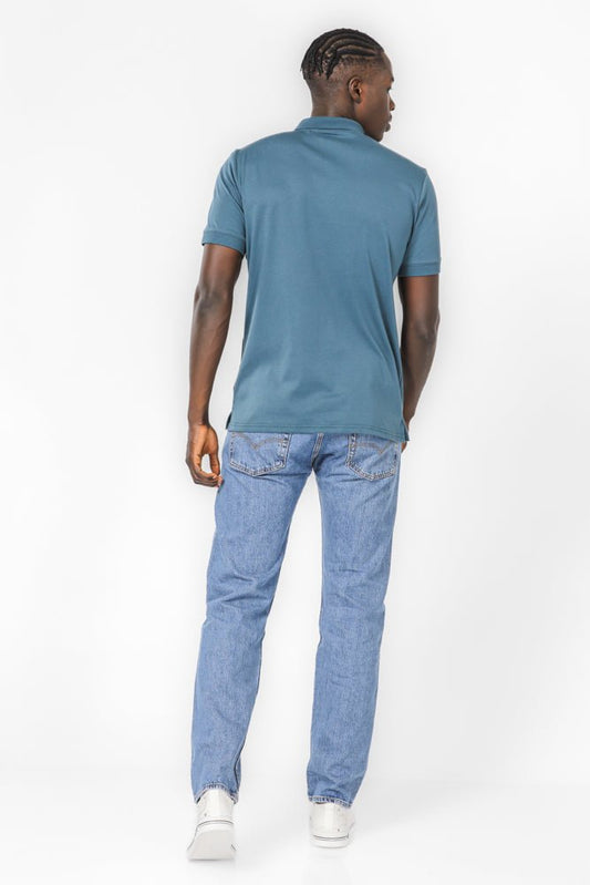 DELTA - חולצת פולו לגברים בצבע כחול - MASHBIR//365