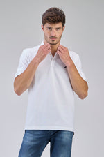 NAUTICA - חולצת פולו לגברים CLASSIC FIT DECK בצבע לבן - MASHBIR//365