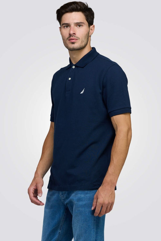 NAUTICA - חולצת פולו לגברים CLASSIC FIT DECK בצבע כחול - MASHBIR//365