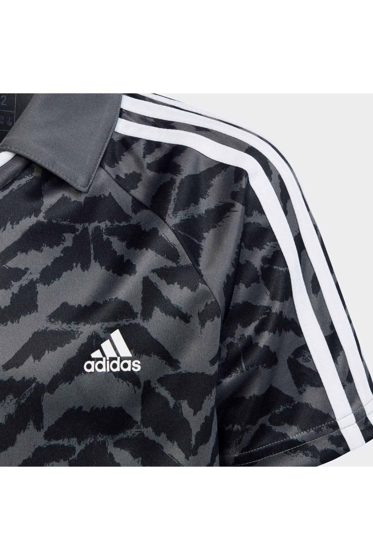 ADIDAS - חולצת פולו לילדים בצבע אפור - MASHBIR//365