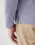 WRANGLER - חולצת פולו עם לוגו בצבע כחול - MASHBIR//365