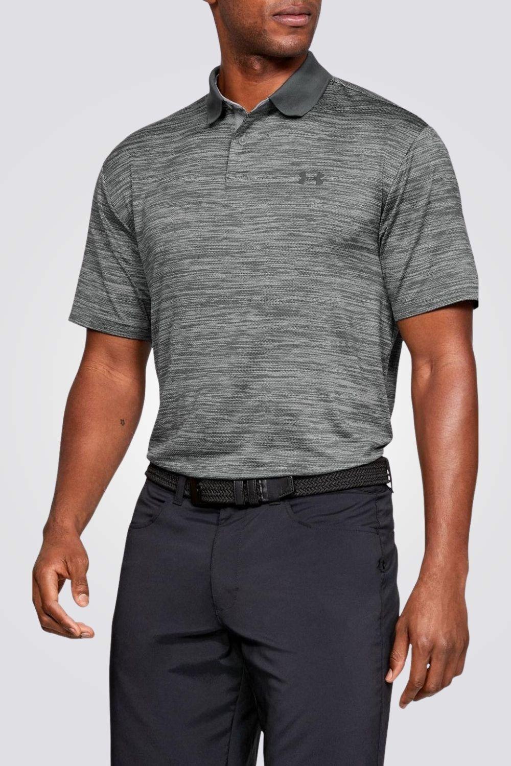UNDER ARMOUR - חולצת פולו Performance Polo אפורה - MASHBIR//365