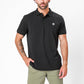 TIMBERLAND - חולצת פולו RIVER PIQUE שחורה - MASHBIR//365 - 1