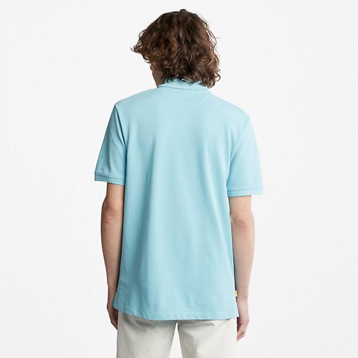 TIMBERLAND - חולצת פולו RIVER PIQUE תכלת - MASHBIR//365