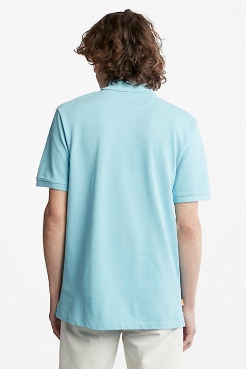 TIMBERLAND - חולצת פולו RIVER PIQUE תכלת - MASHBIR//365