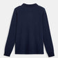 OKAIDI - חולצת פולו שרוול ארוך כחול כהה לילדים - MASHBIR//365 - 2