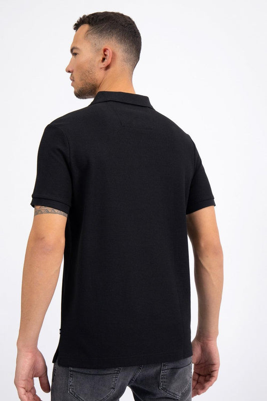 NAUTICA - חולצת פולו שחורה - MASHBIR//365