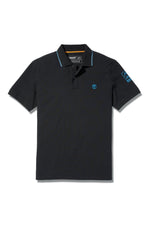 TIMBERLAND - חולצת פולו שחורה - MASHBIR//365