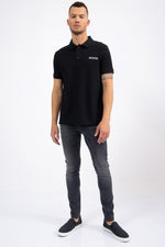 NAUTICA - חולצת פולו שחורה - MASHBIR//365