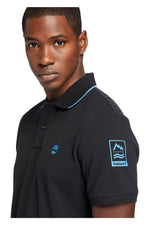 TIMBERLAND - חולצת פולו שחורה - MASHBIR//365