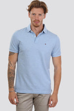 Tommy Hilfiger - חולצת פולו תכלת - MASHBIR//365