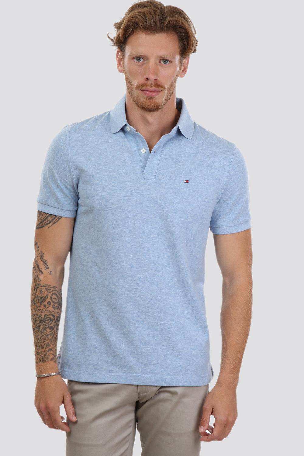 Tommy Hilfiger - חולצת פולו תכלת - MASHBIR//365