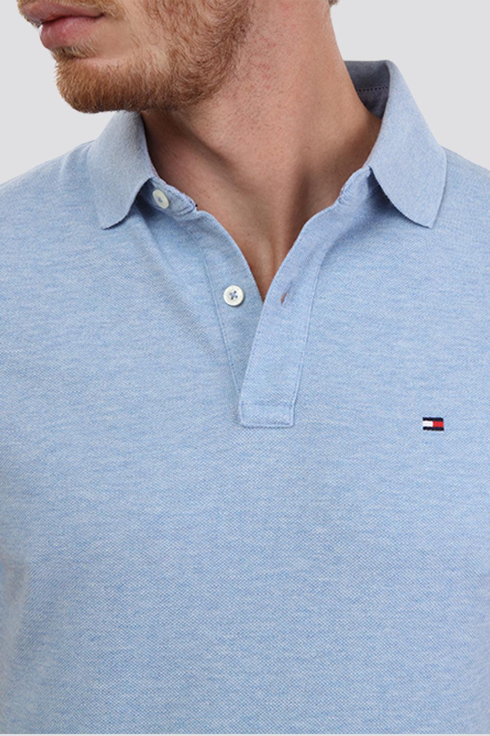 Tommy Hilfiger - חולצת פולו תכלת - MASHBIR//365