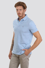 Tommy Hilfiger - חולצת פולו תכלת - MASHBIR//365