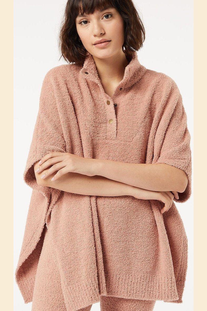 ETAM - חולצת פונצ'ו BIJAN אפרסק - MASHBIR//365