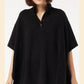 ETAM - חולצת פונצ'ו BIJAN שחורה - MASHBIR//365 - 1