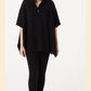 ETAM - חולצת פונצ'ו BIJAN שחורה - MASHBIR//365 - 5