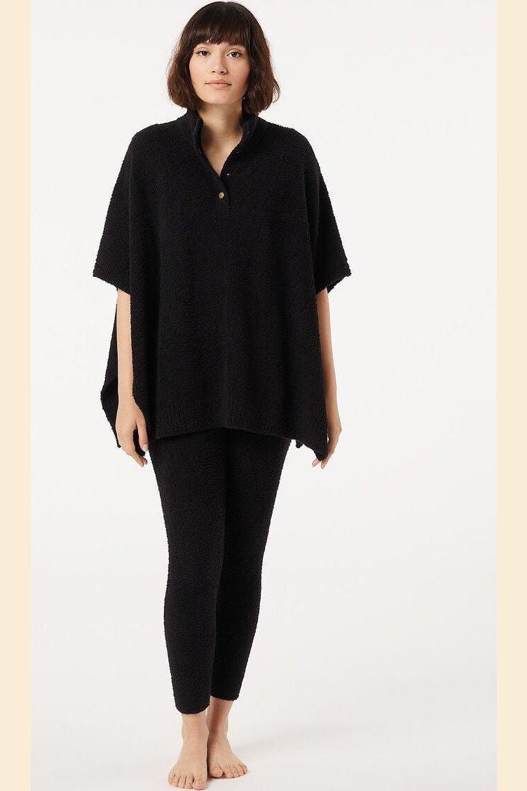 ETAM - חולצת פונצ'ו BIJAN שחורה - MASHBIR//365