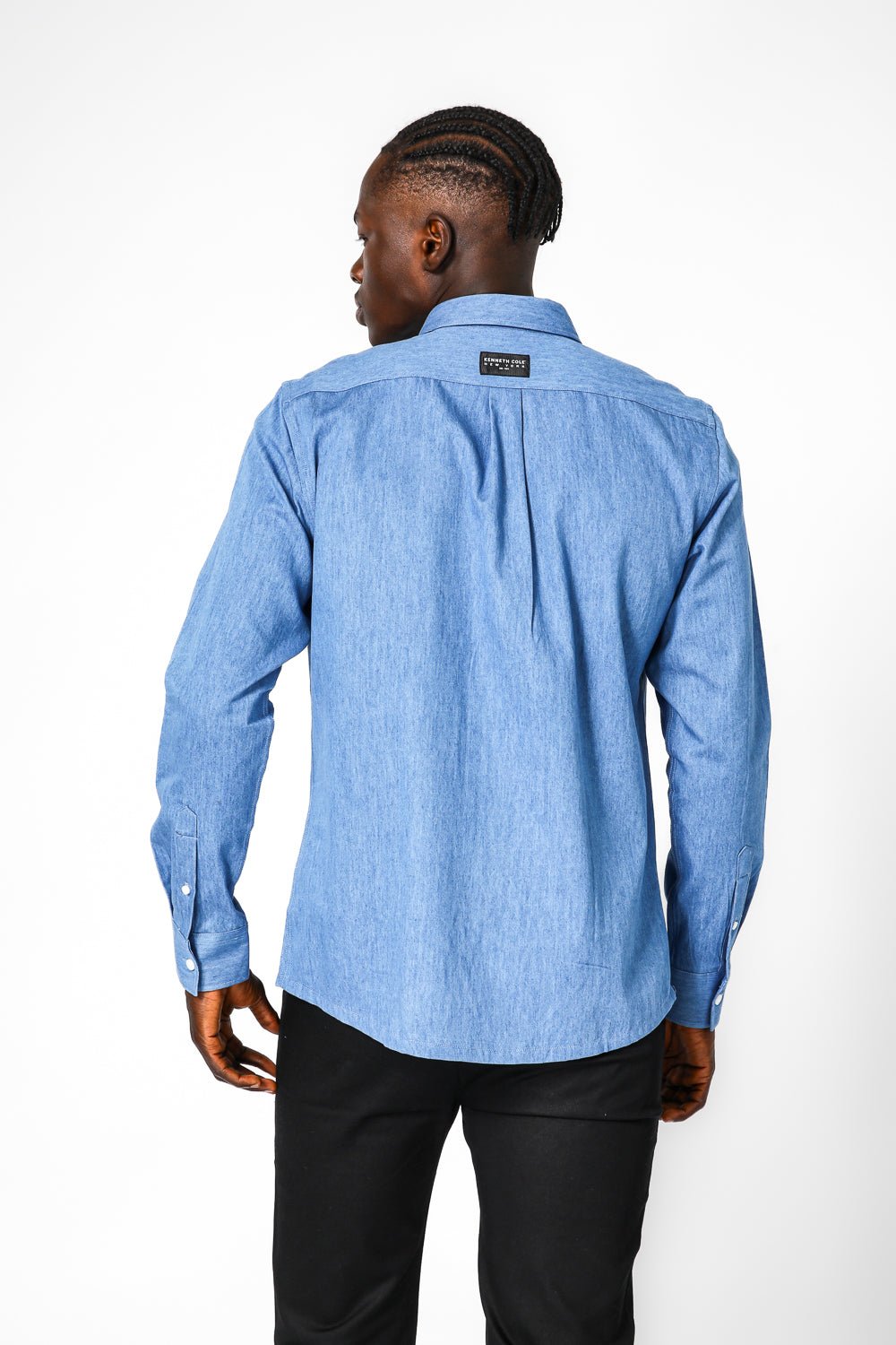 KENNETH COLE - חולצת ג'ינס גזרת מודרן - MASHBIR//365