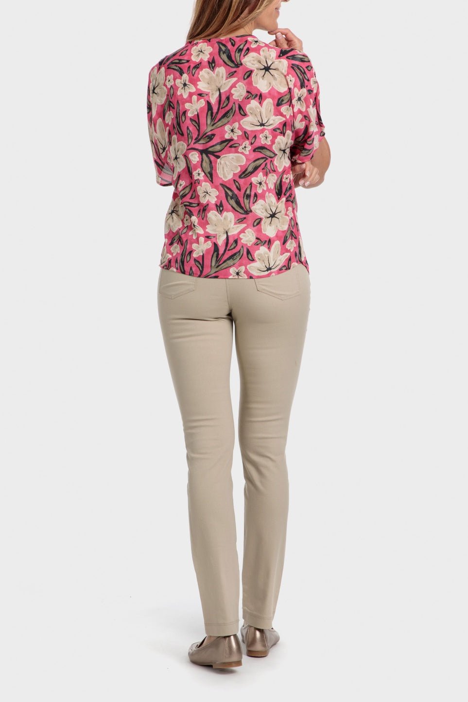 PUNT ROMA - חולצת הדפס בצבע ורוד - MASHBIR//365
