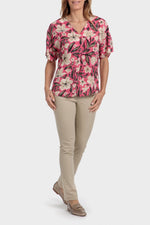 PUNT ROMA - חולצת הדפס בצבע ורוד - MASHBIR//365